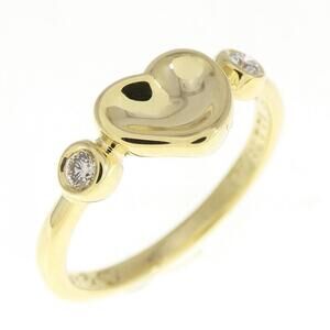 TIFFANY Authentic Yellow Heart Ring